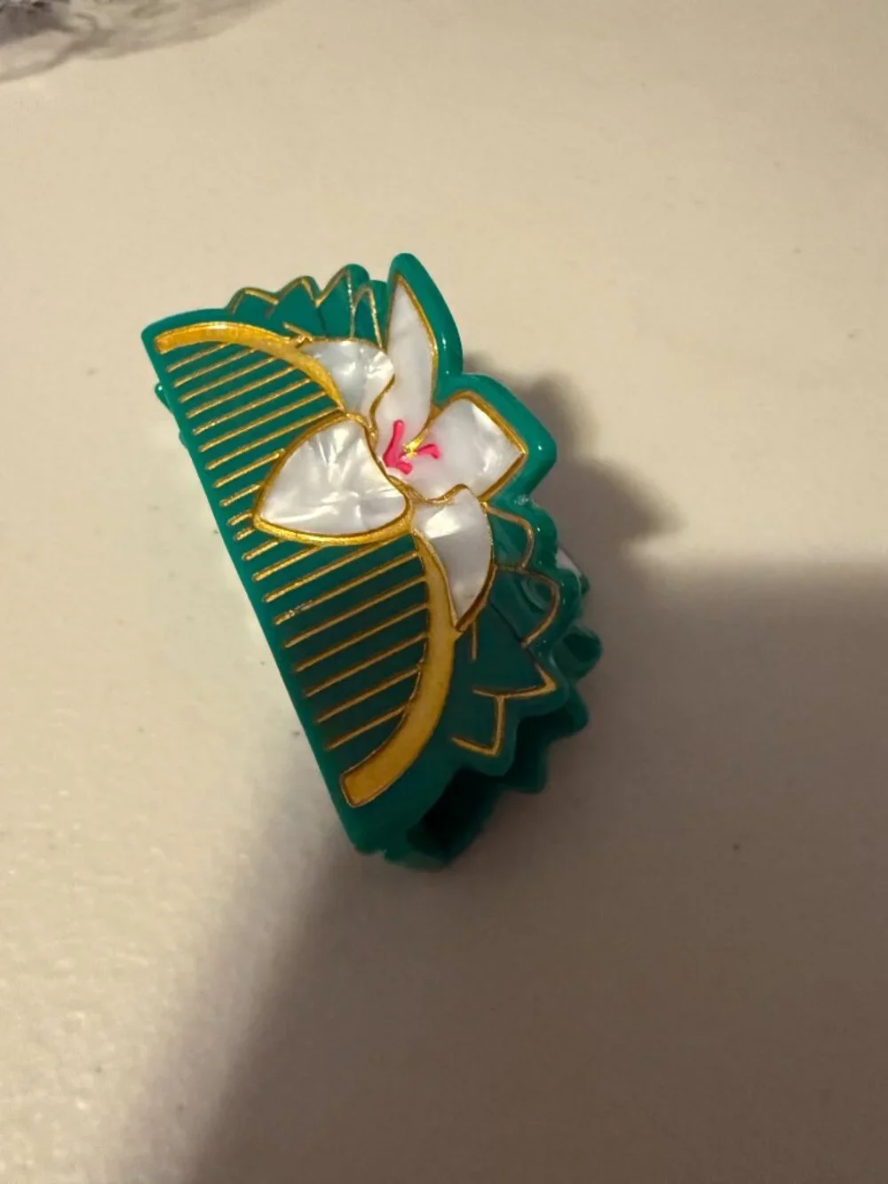 Disney Mulan Lotus Claw Clip Hair Accessory